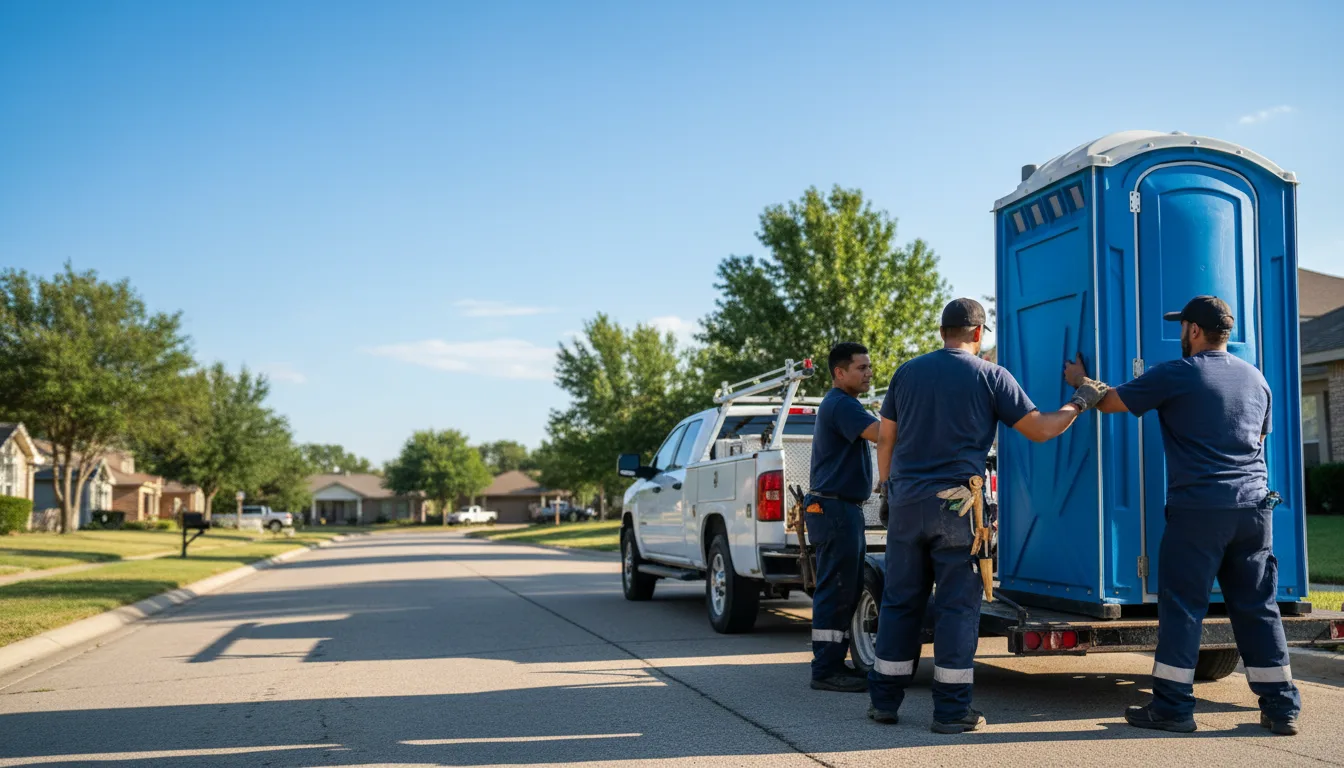 Portable Toilet Rental in Wells, MI near me